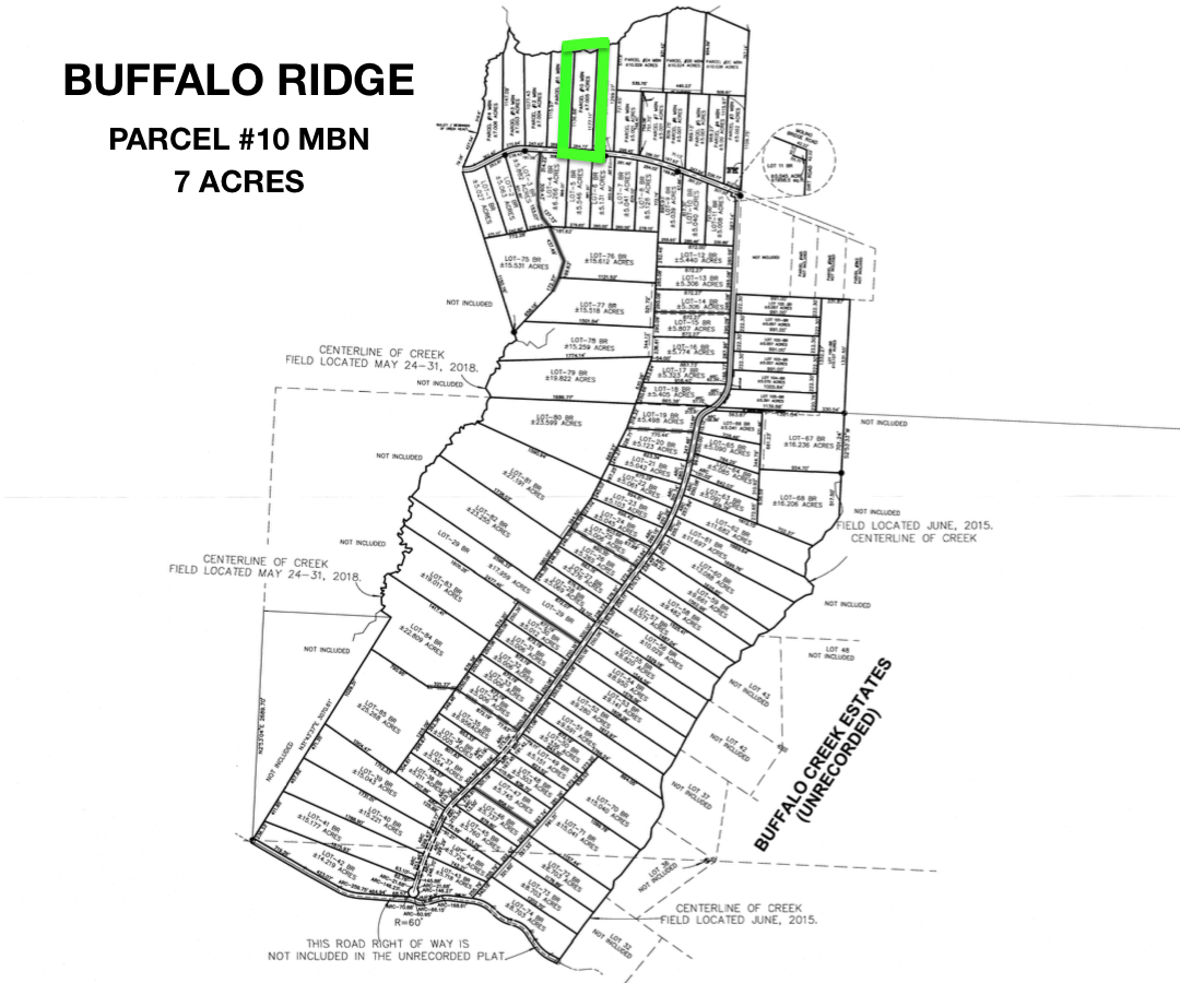 Lot 10 MBN - Plat Map
