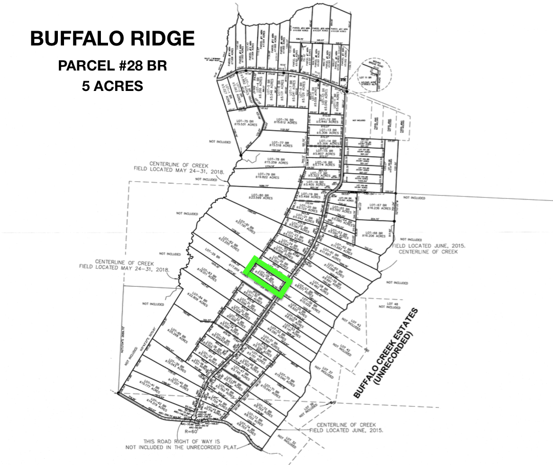 Lot 28 BR - Plat Map