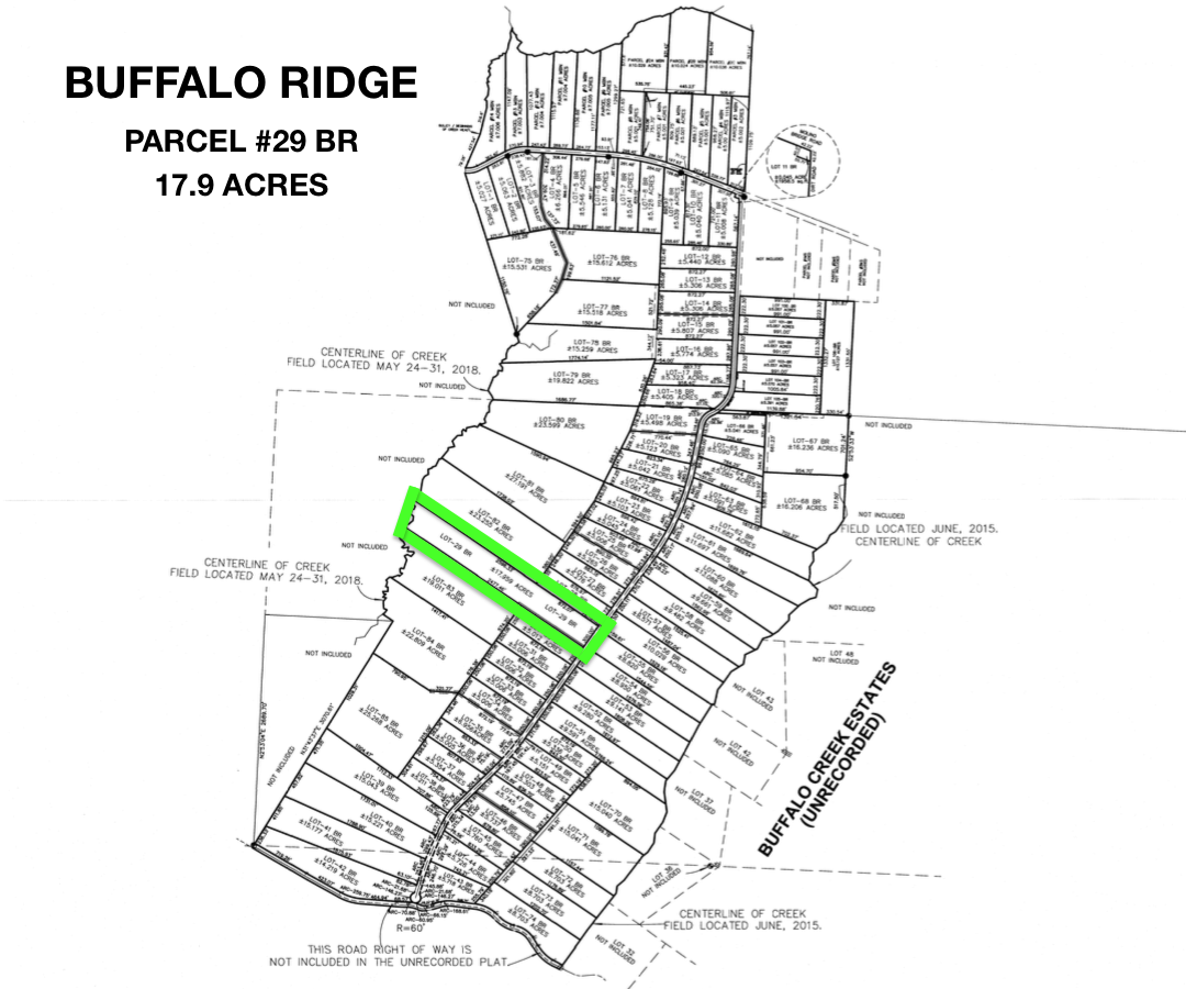 Lot 29 BR - Plat Map
