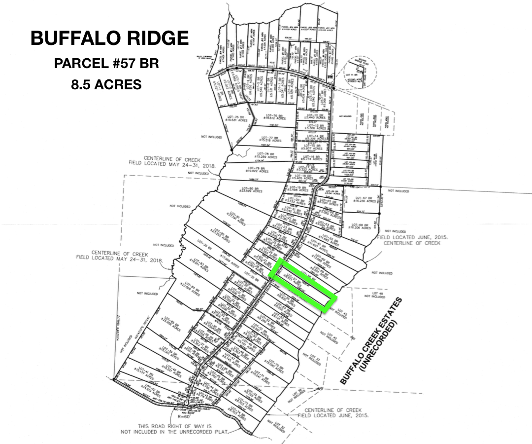 Lot 57 BR - Plat Map