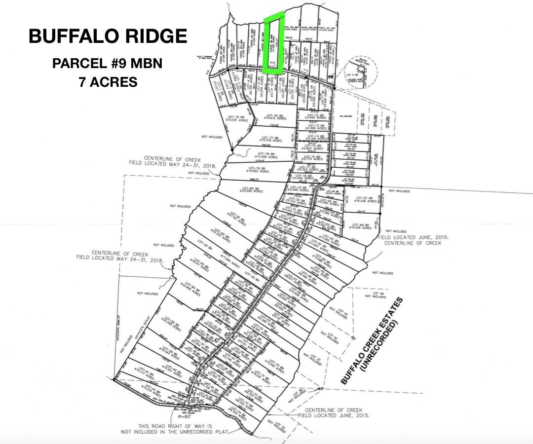 Lot 9 MBN - Plat Map
