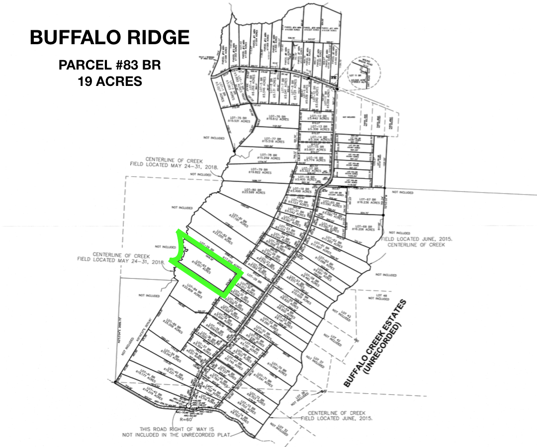 Lot 83 BR - Plat Map