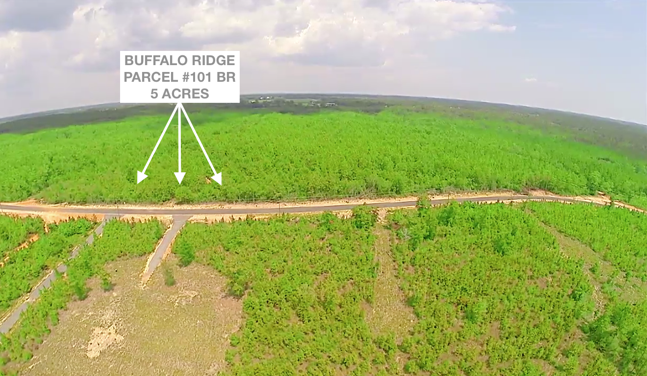 Lot 101 BR, Buffalo Ridge Rd - 5 AC 